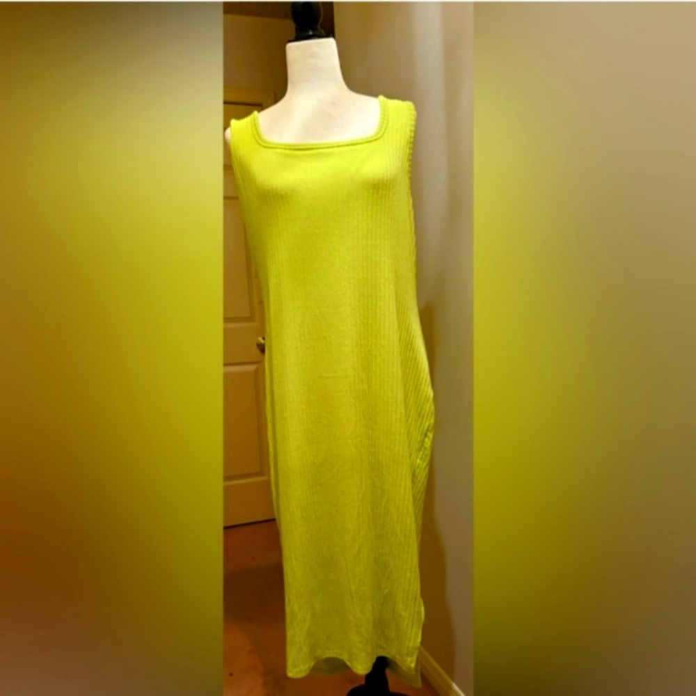 Neon Bodycon Maxi Sundress